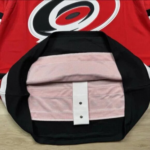 Adidas Climalite NHL Carolina Hurricanes Authentic Home Hockey Jersey - Picture 4 of 4